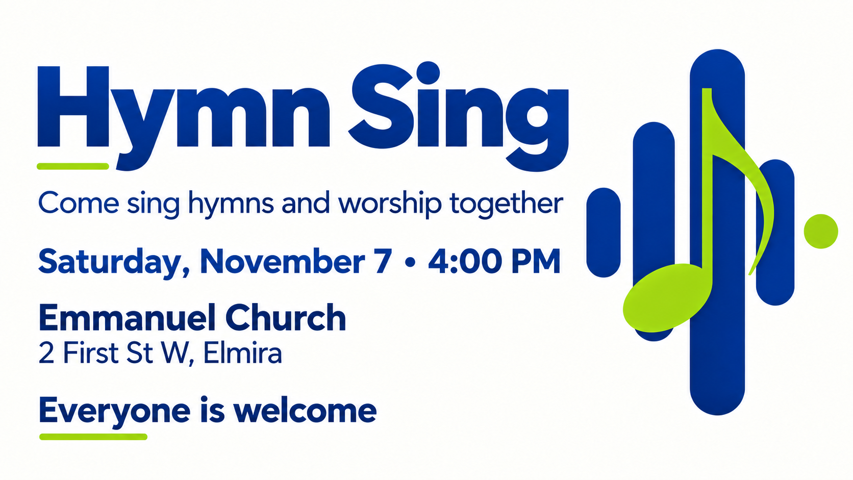 Emmanuel Hymn Sing