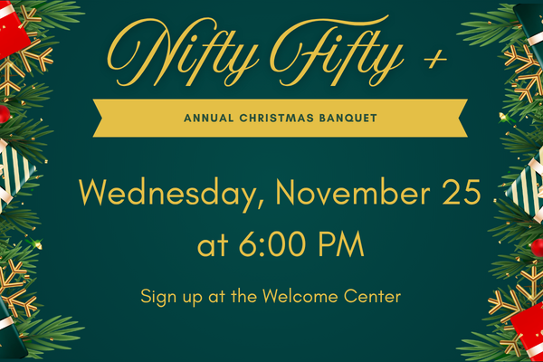 Nifty Fifty+ Christmas Banquet