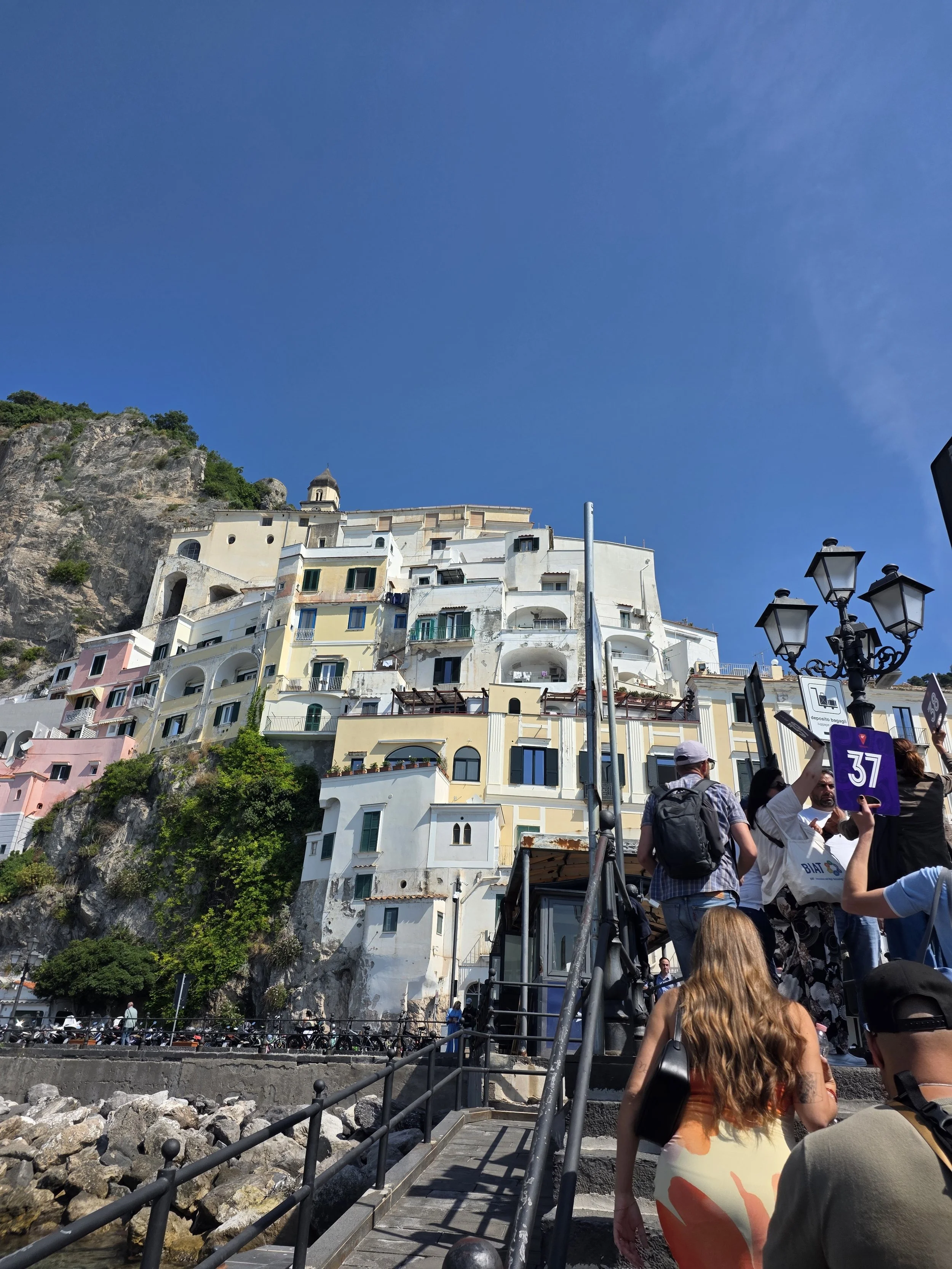Amalfi Port and Cliffs