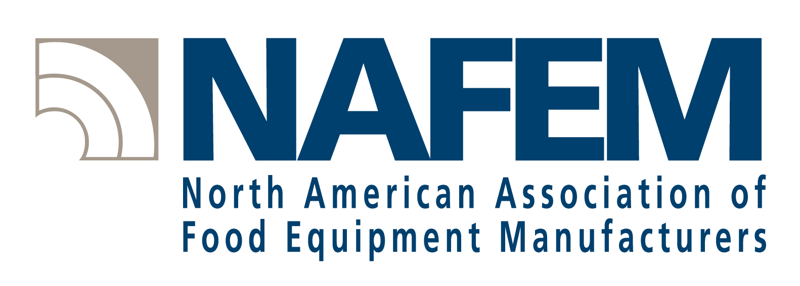 NAFEM logo with the full name North American Association of Food Equipment Manufacturers beneath it.