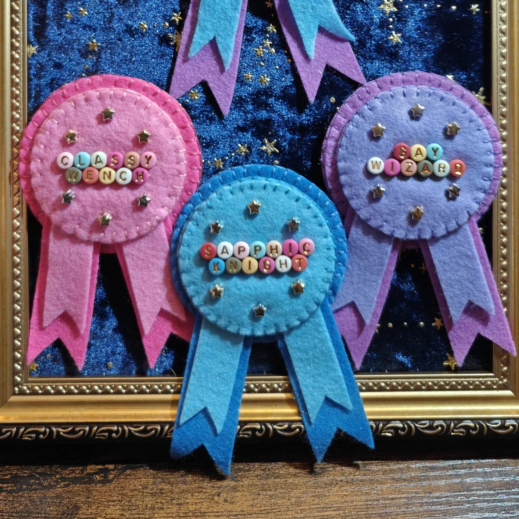 Custom Ribbon Badge