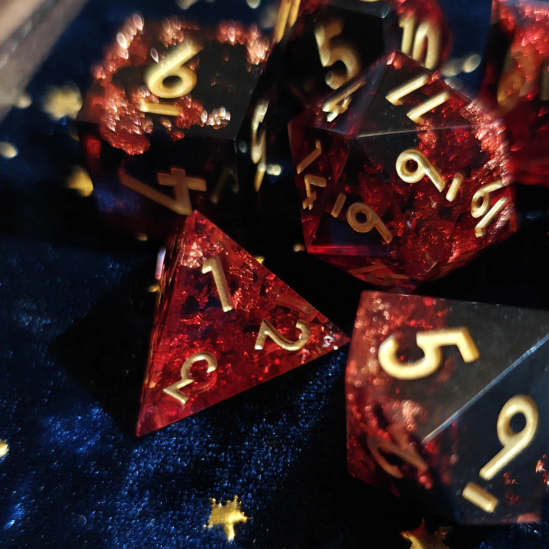 Bloodlust | Sharp-Edged Dice Set