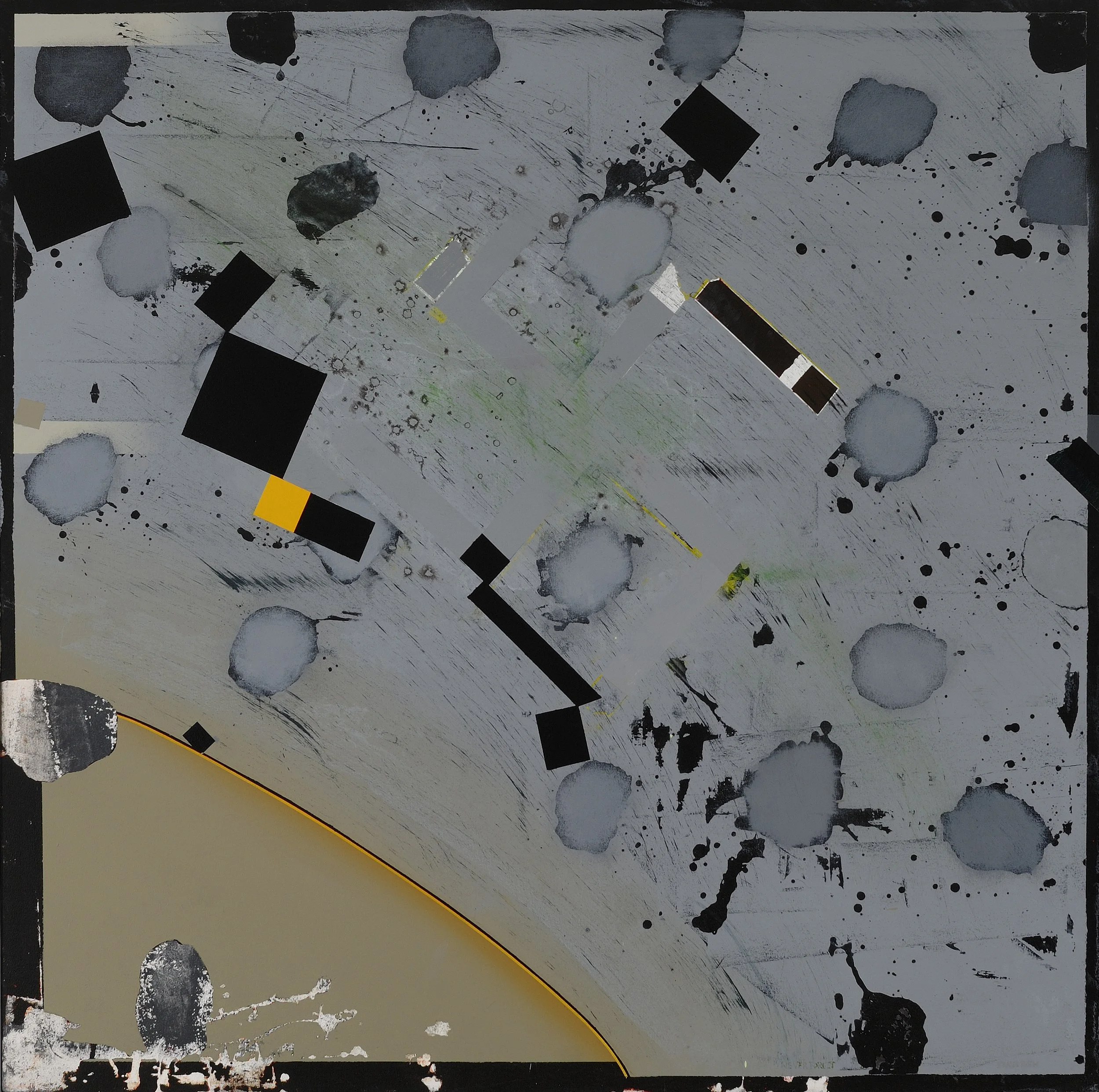 #129, Never Forget WTC, 2014, 67.5" x 67.5"