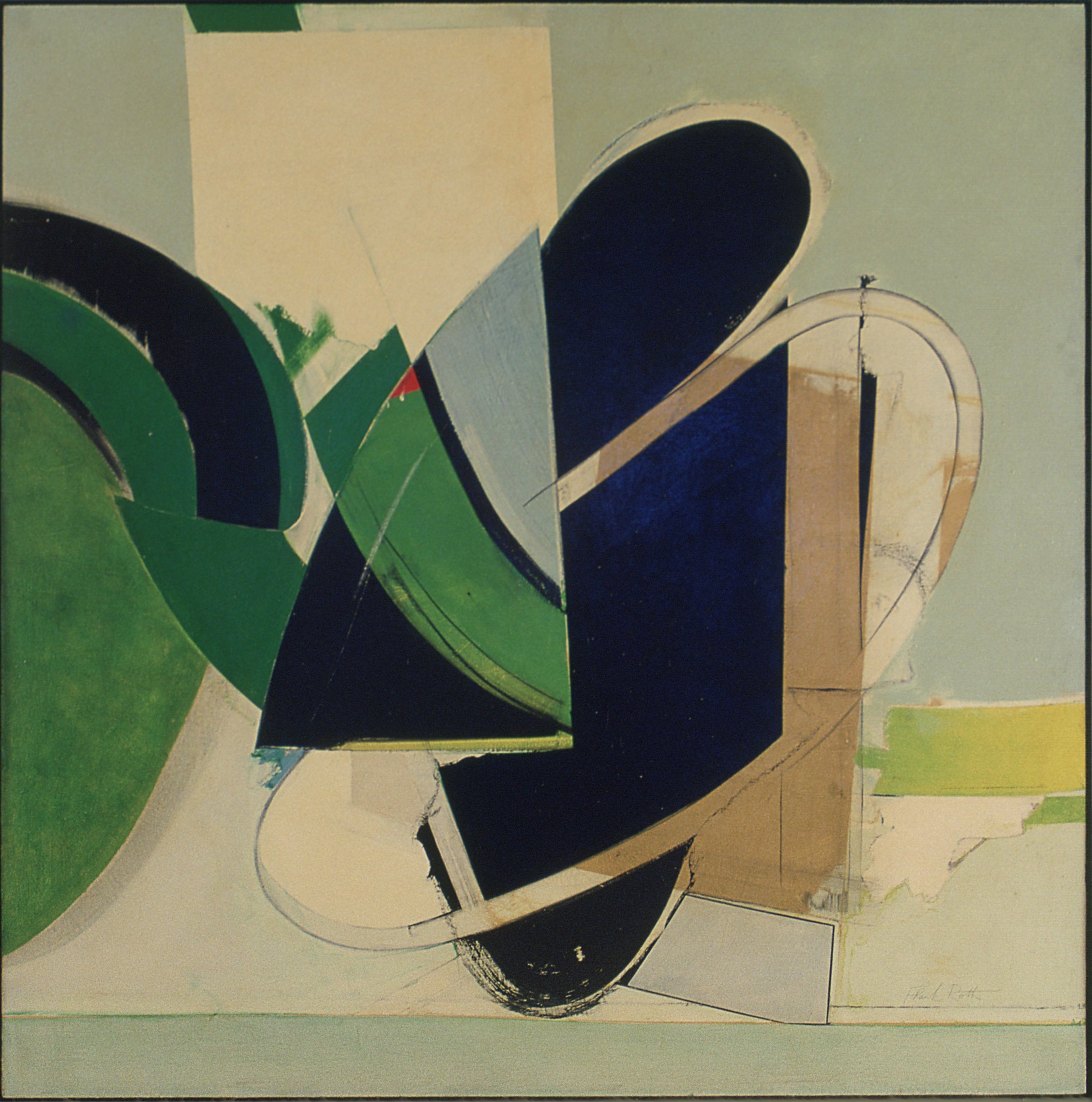 #3, Spector, 1964, 67" x 67"