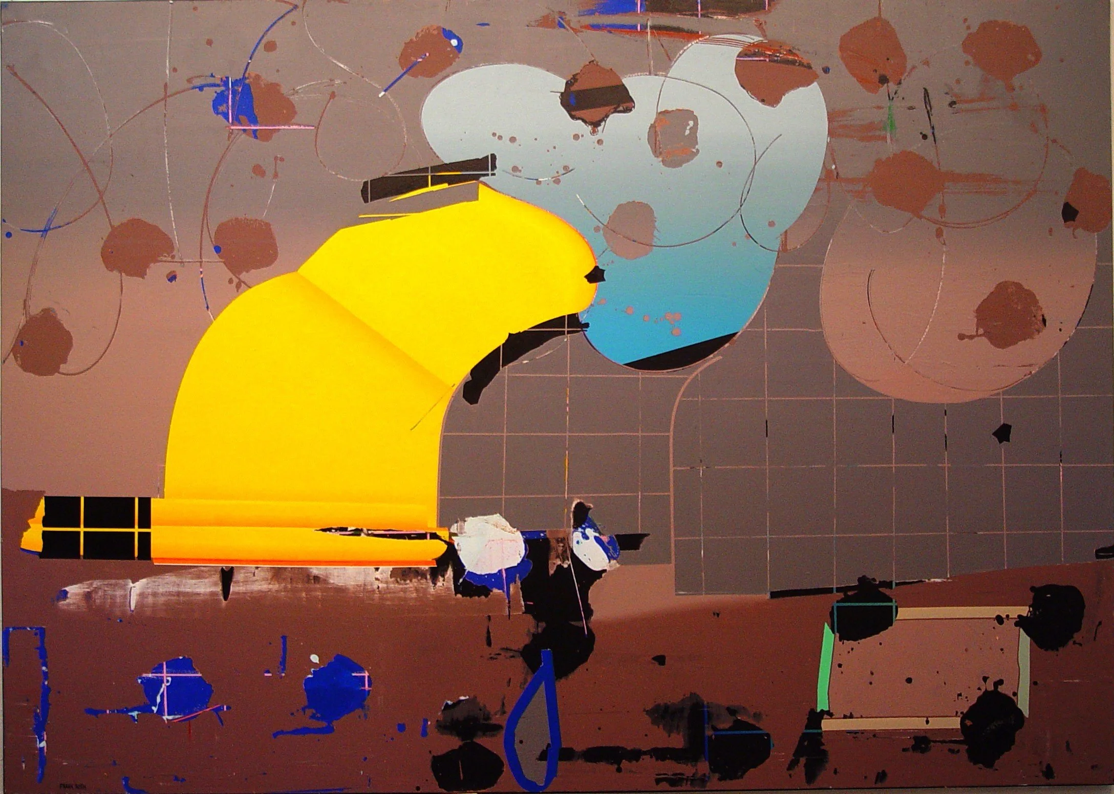 #45 Frank's Stuff, 1993, 75" x 105"