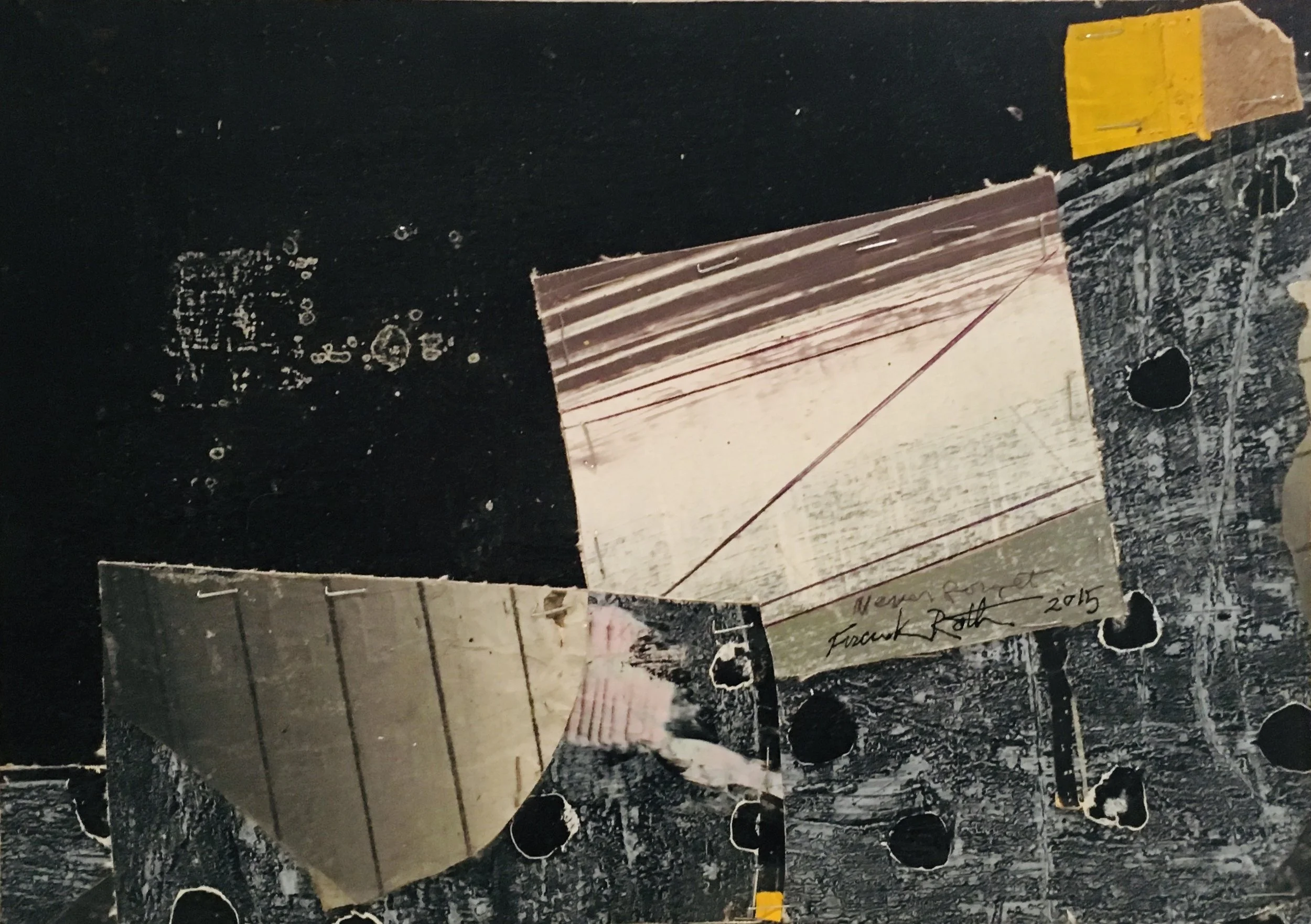 Never Forget, Collage, 2015