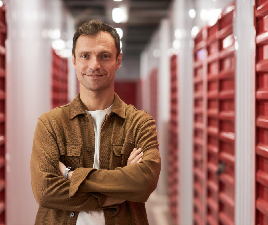 Small-business owner who leveraged marketing services in self storage facility.