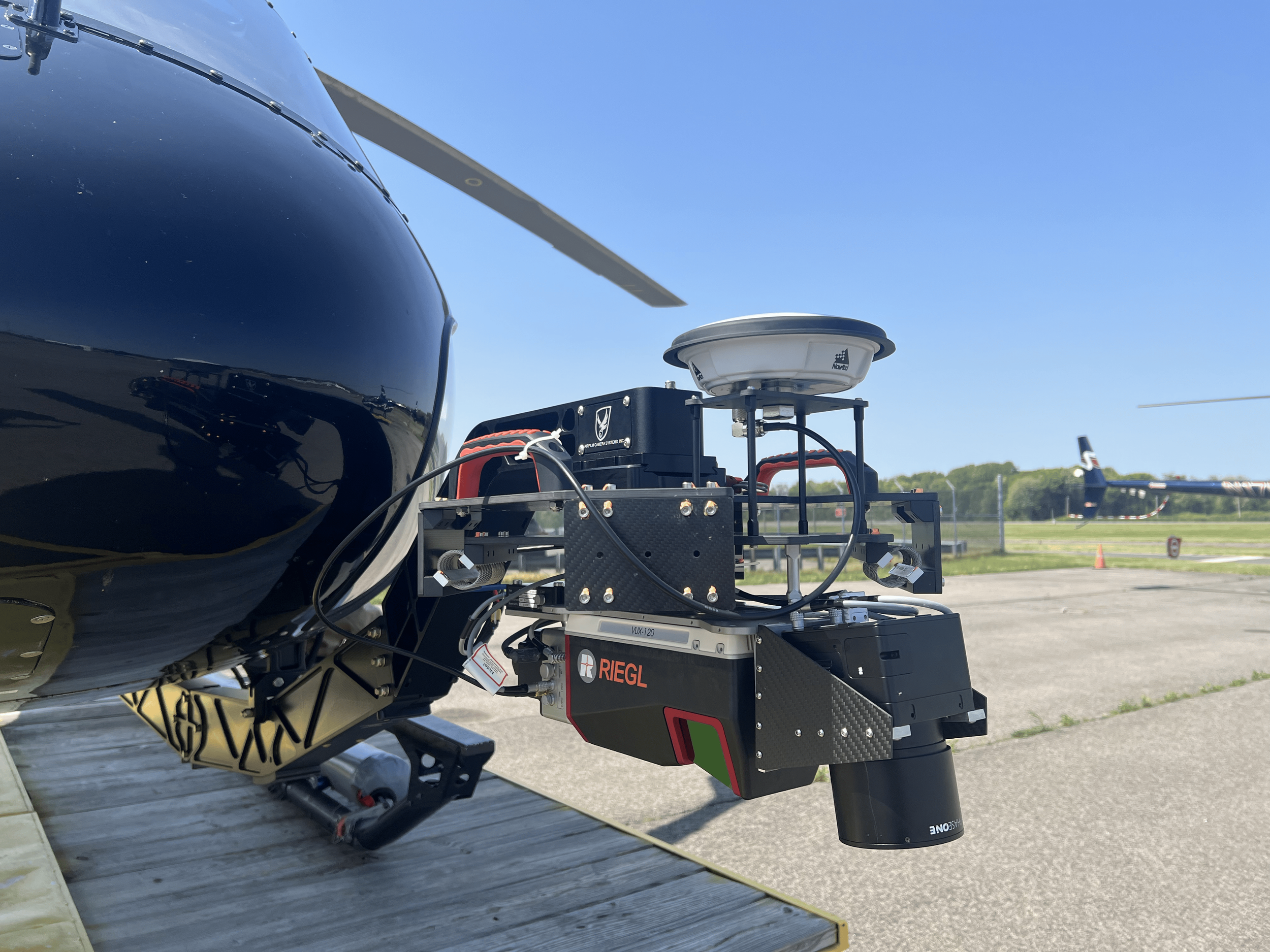 Wave Helicopters aerial survey equipment in South Florida
