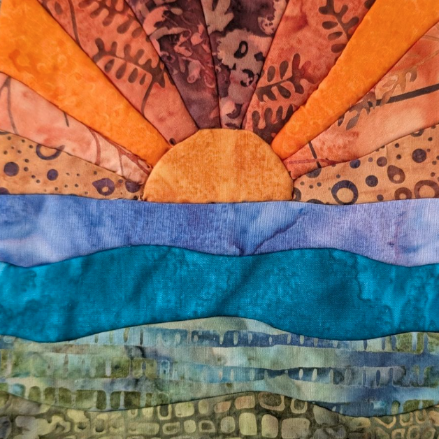 Kinusaiga: Fabric Collage