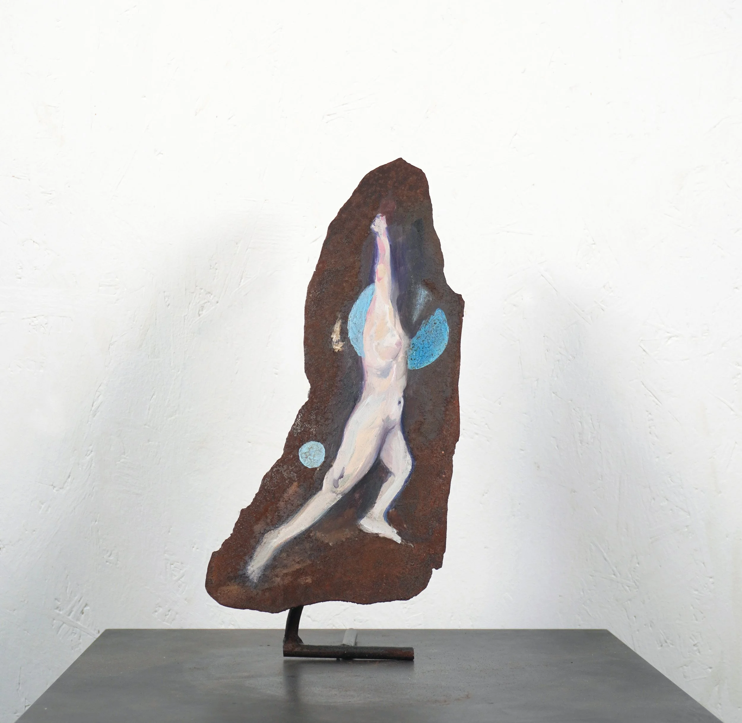 Material Body - standing figure 1
10x6x23cm
steel,oil paint
€750,-