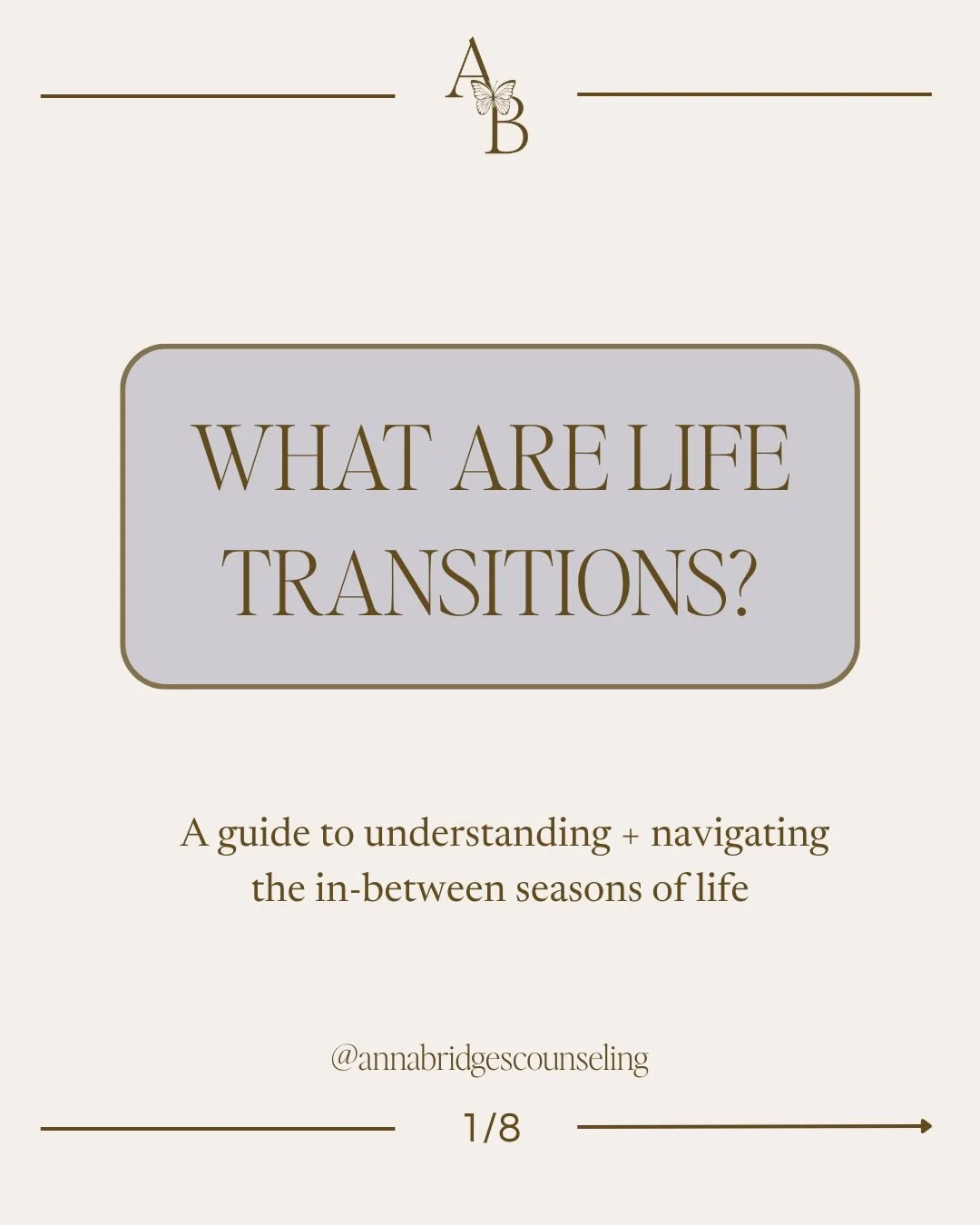 Life transitions often live in the space between what was and what&rsquo;s next. 

The in-between can feel messy and unclear. 

But it&rsquo;s also is an invitation to pause and reconnect with yourself.

➡️ Swipe through for simple prompts to help yo