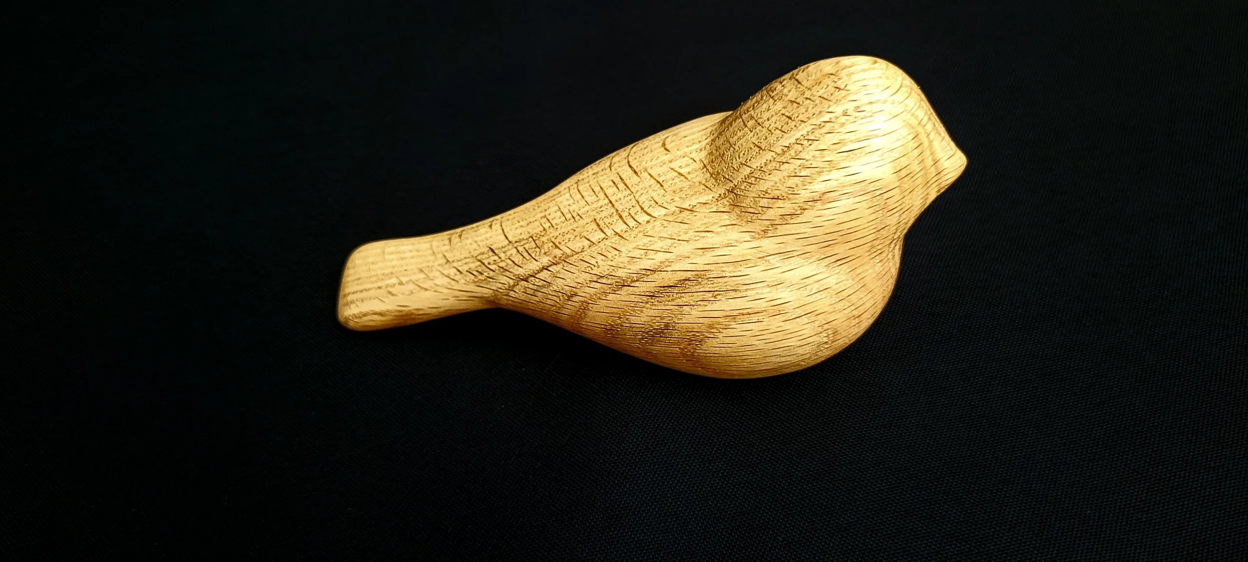 Red Oak Comfort Bird Carving