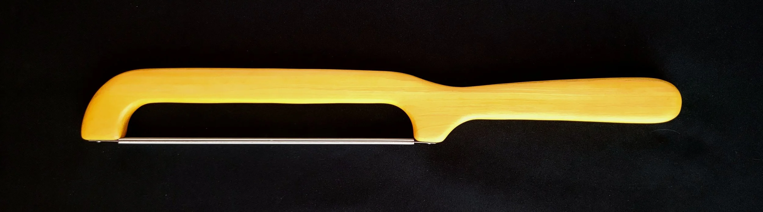 Yellowheart Bread Bow Knife