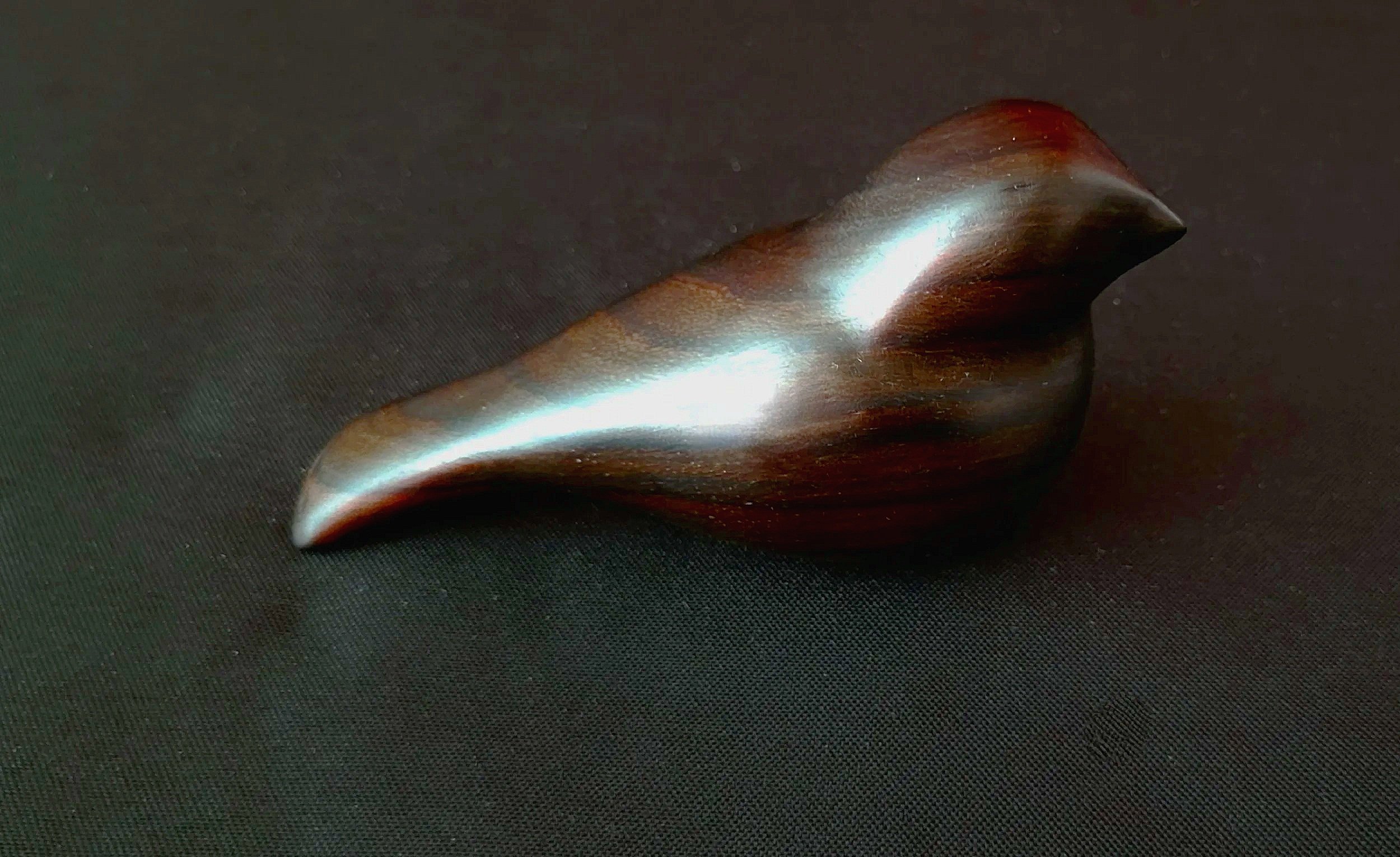 Indian Rosewood Comfort Bird Carving