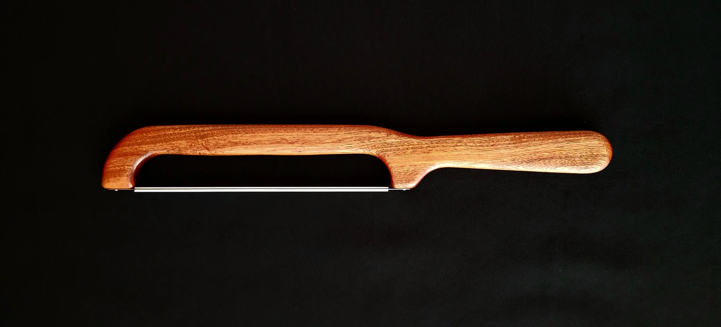 Sapele Bread Bow Knife