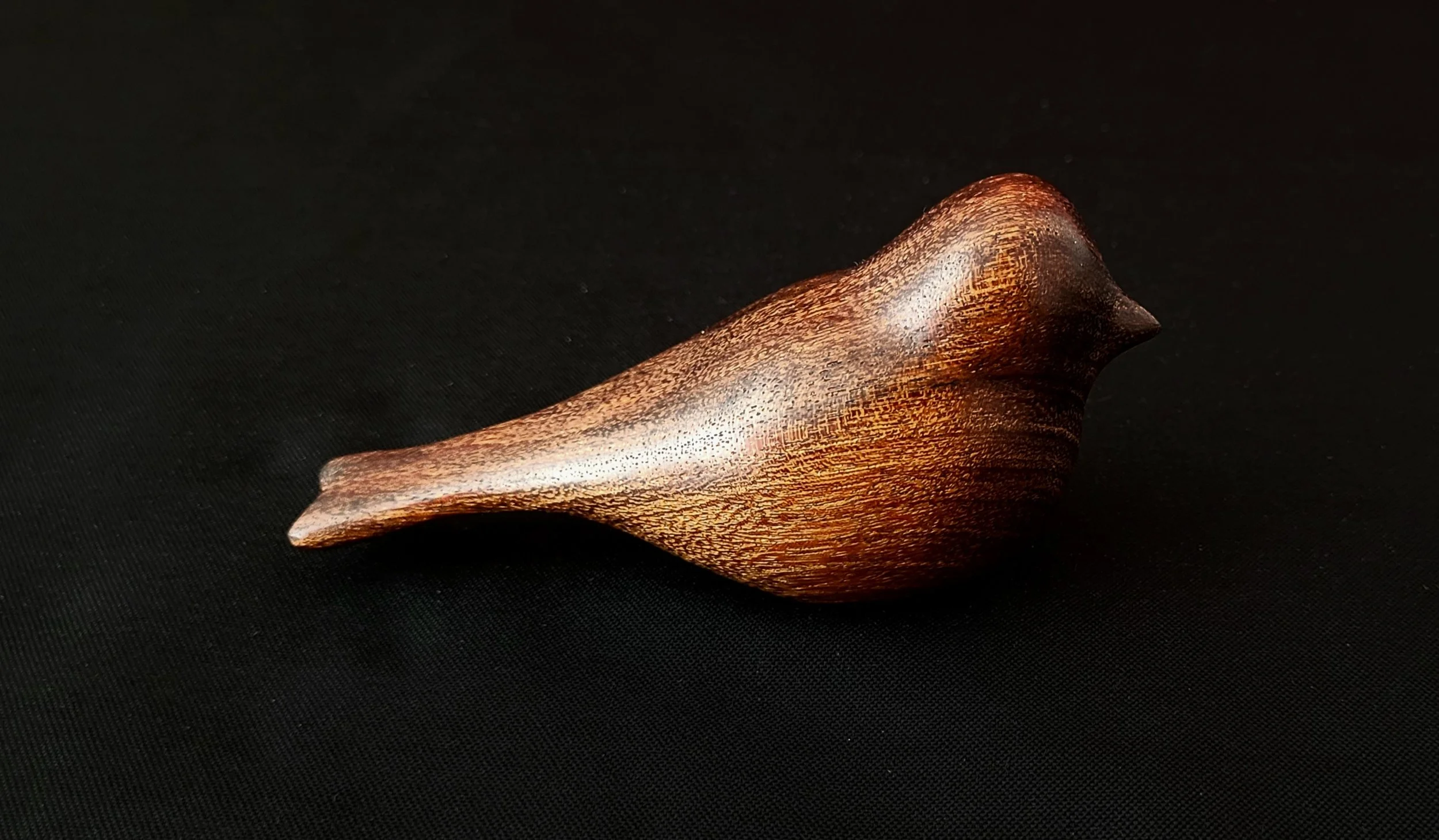 Black Mesquite Comfort Bird Carving