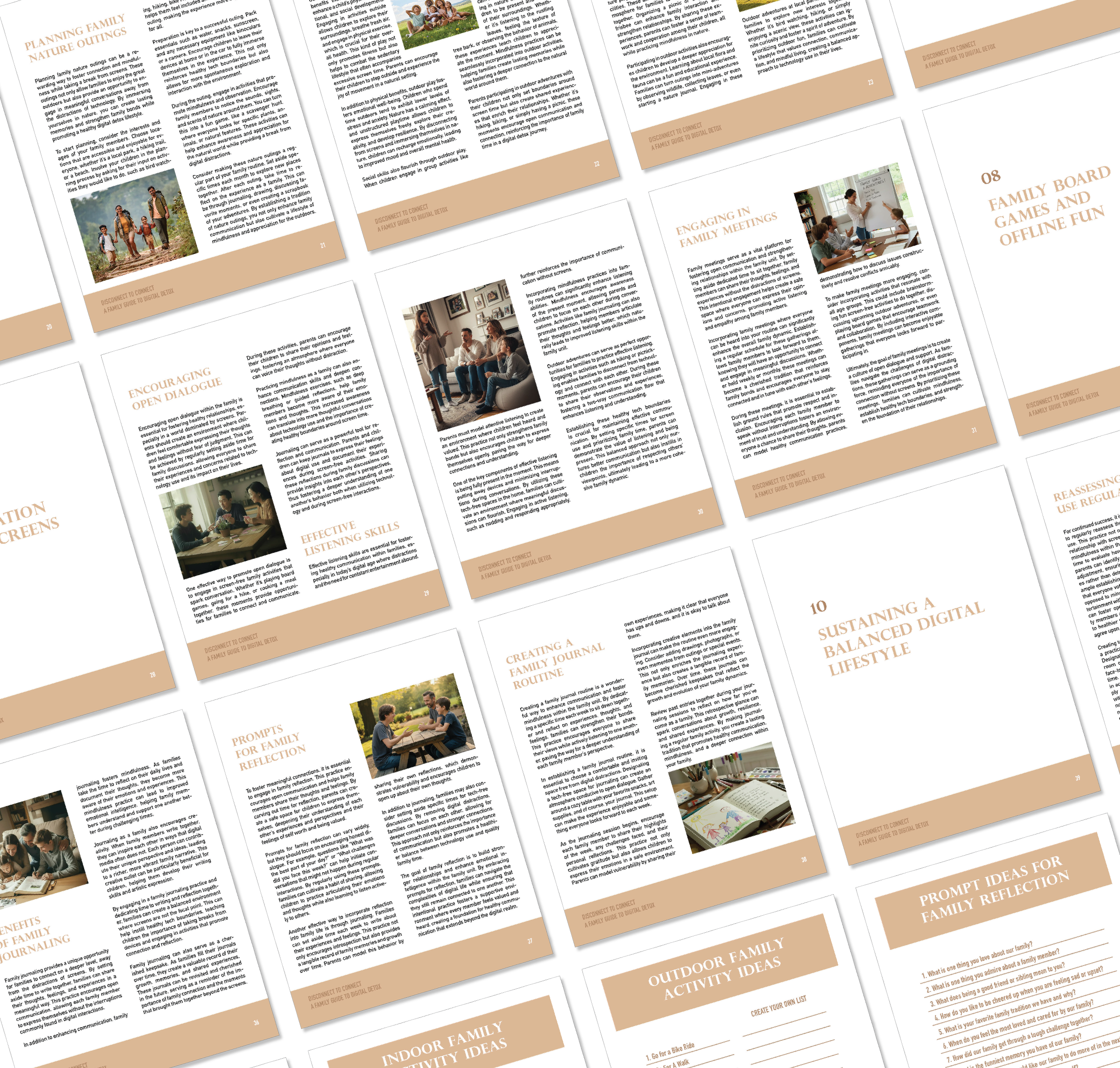 Disconnect to Connect eBook Design