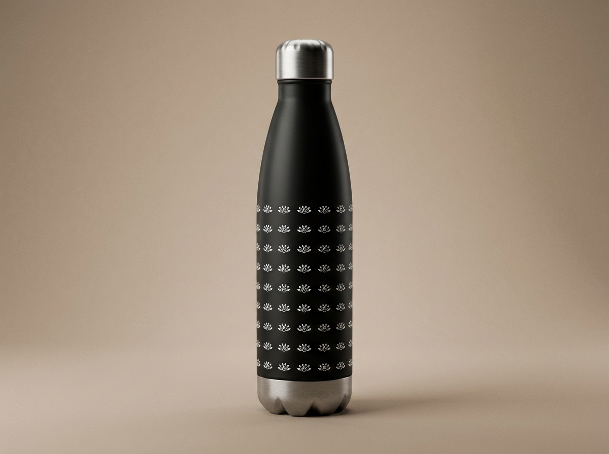 Stainless steel water bottle