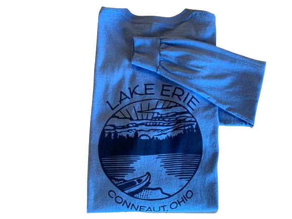 Youth Long Sleeve Lake Erie T-Shirt