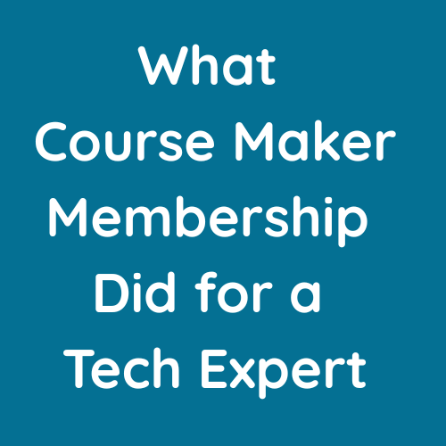 How a tech expert went from just a goal to a whole a$$ sold course