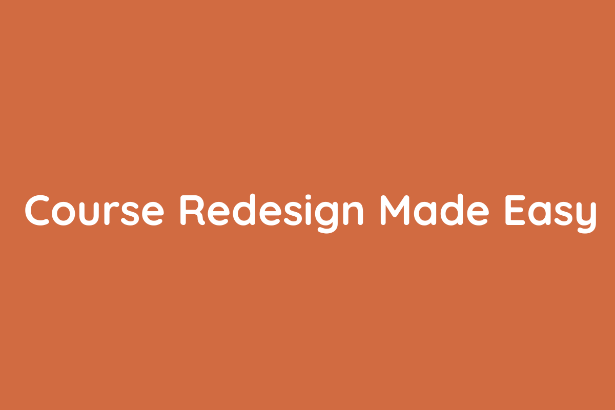 How a strategy consultant went from a frozen course redesign to a relaunch-ready online course&nbsp;