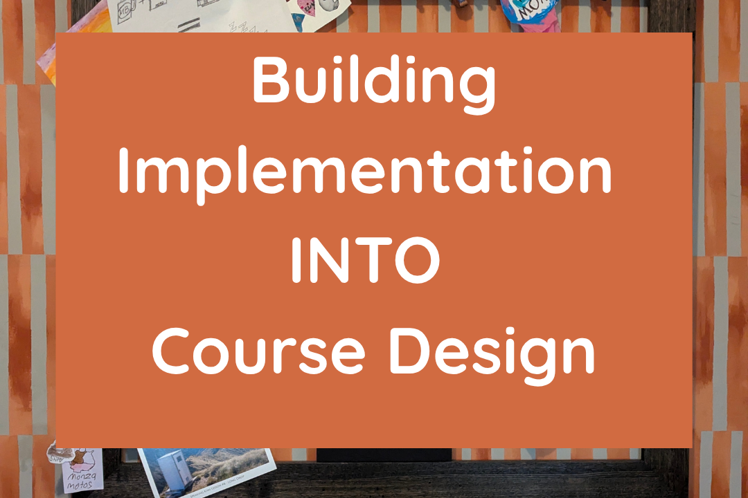 Workshop 3: Creating Activities that Build Momentum