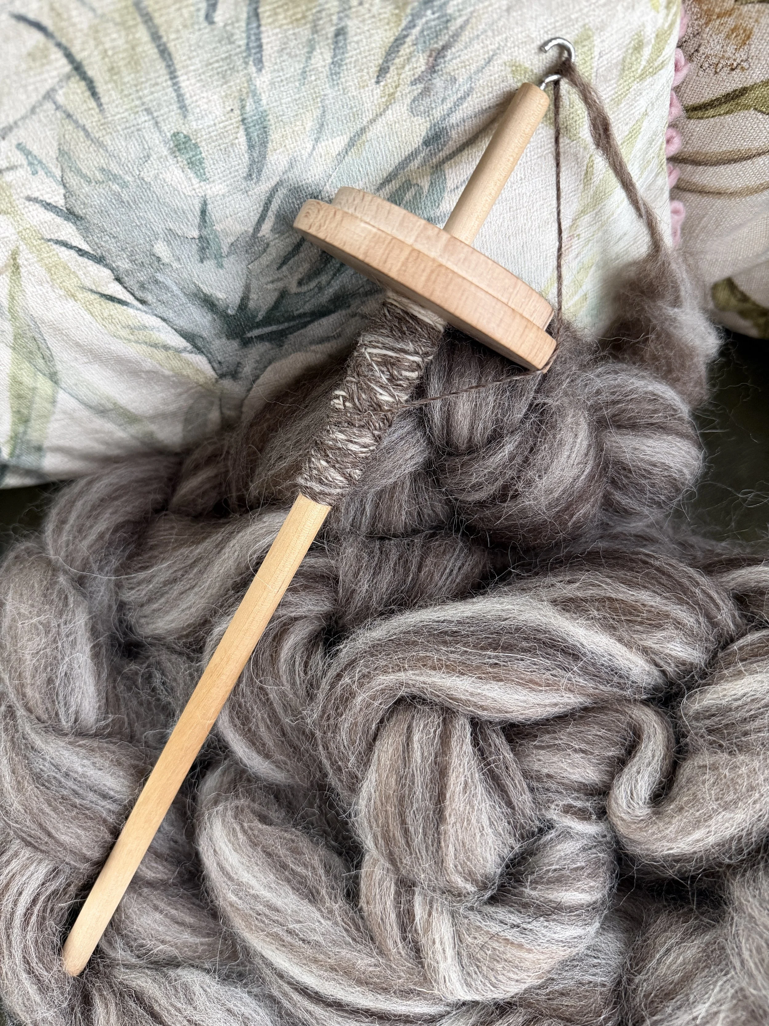 Drop spindle beginners session