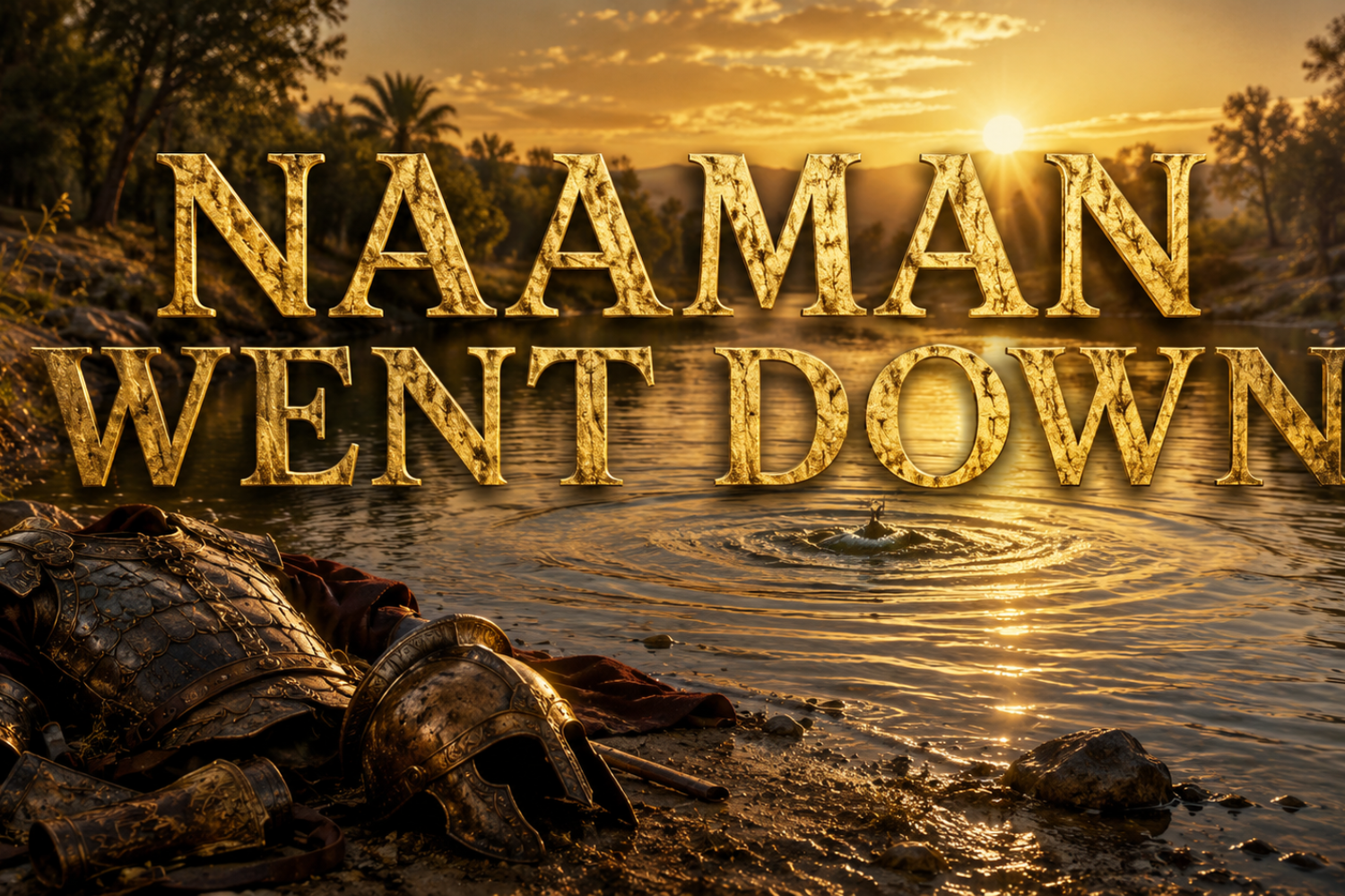 NAAMAN WENT DOWN
