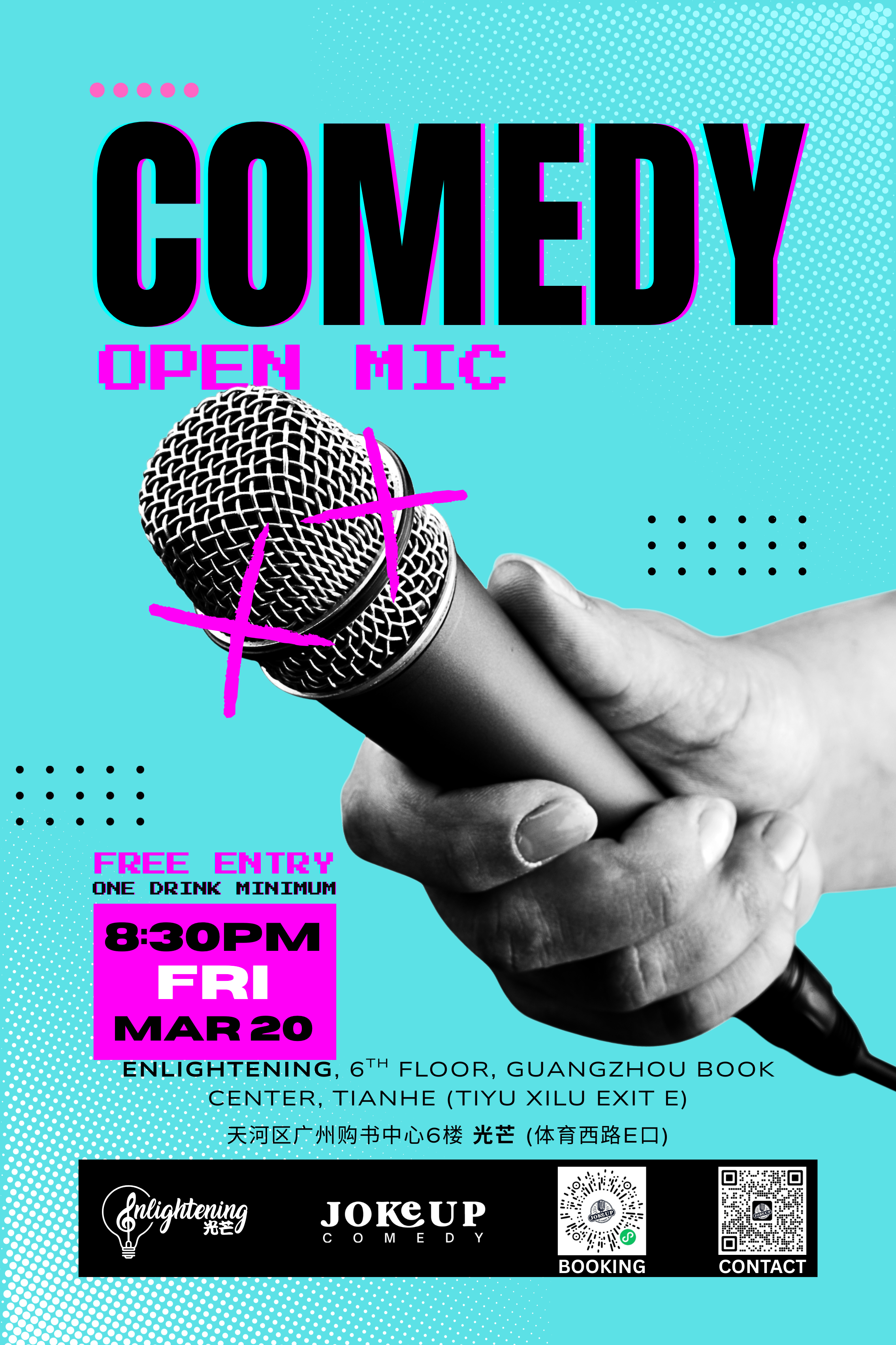 Enlightening - comedy open mic (Copy)