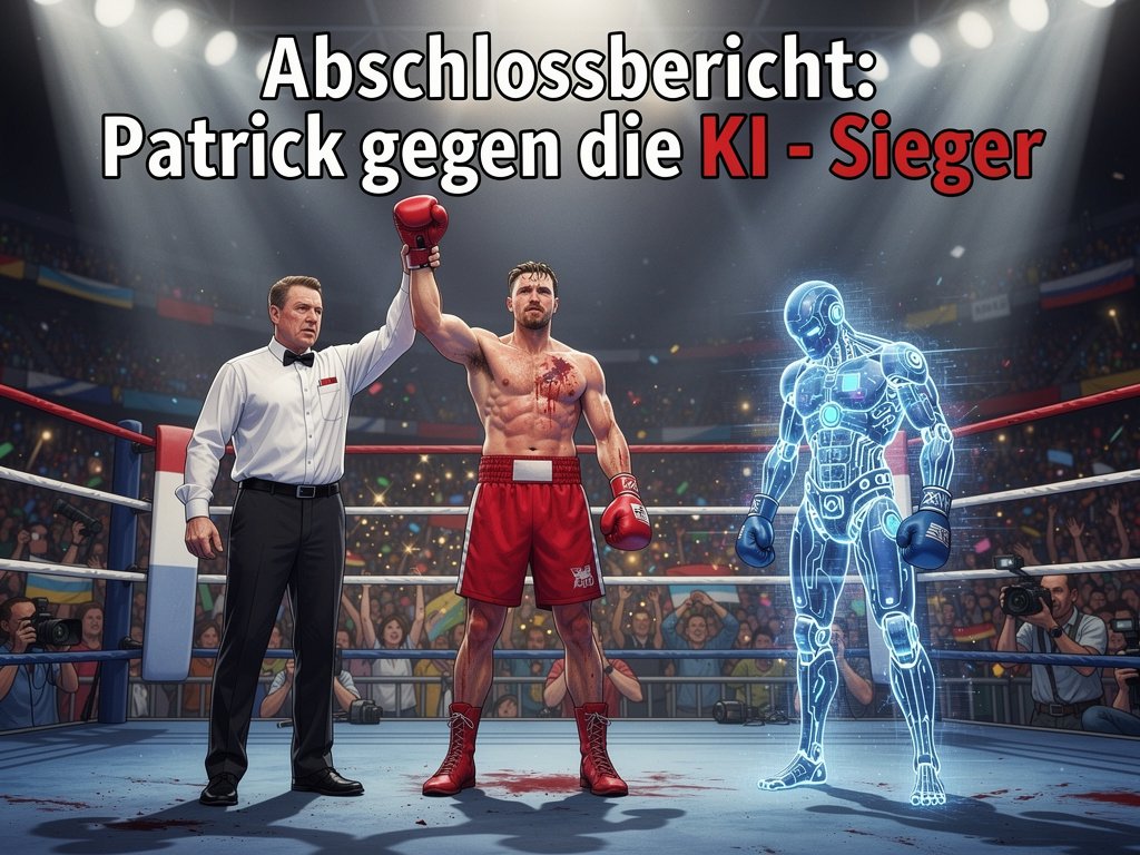 Patrick gegen die KI - Knapper Verlierer nach Punkten