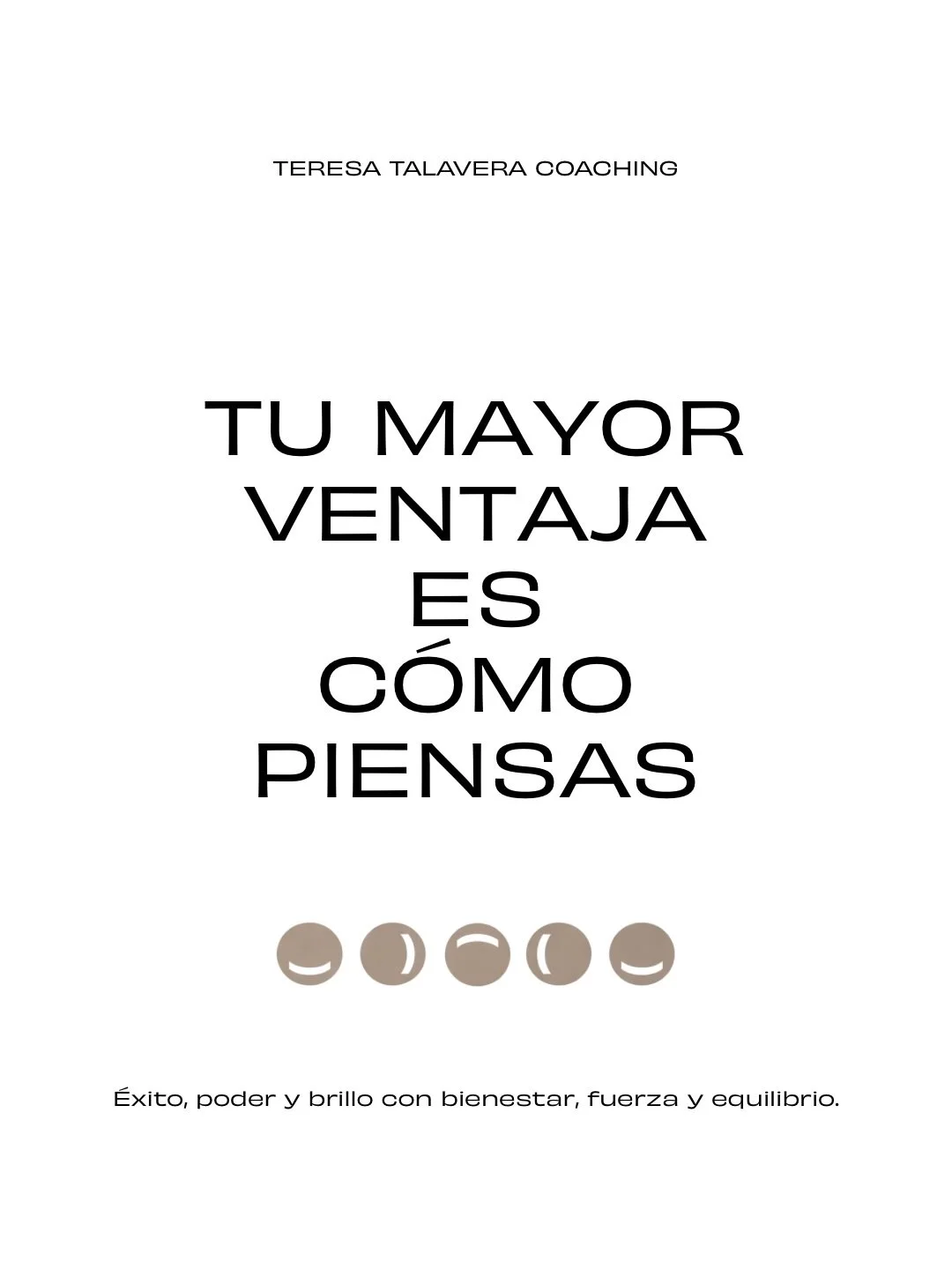 Tu mayor ventaja no es lo que sabes, es c&oacute;mo piensas.

Una mente fuerte no es casualidad, se entrena cada d&iacute;a con curiosidad y aprendizaje.

Nunca dejes de aprender, porque tu mente es tu mayor activo.✨

#teresatalaveracoaching #bienest