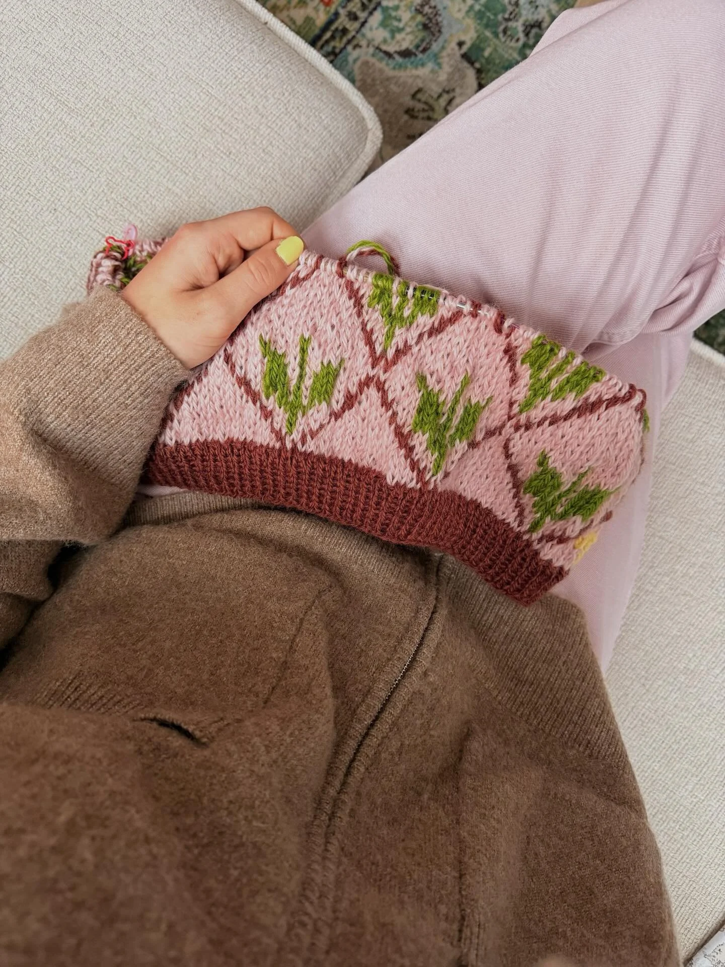 🌷🩷🌸🐙👛

#renatejacket in @skappeloslo Spinnvill🌸