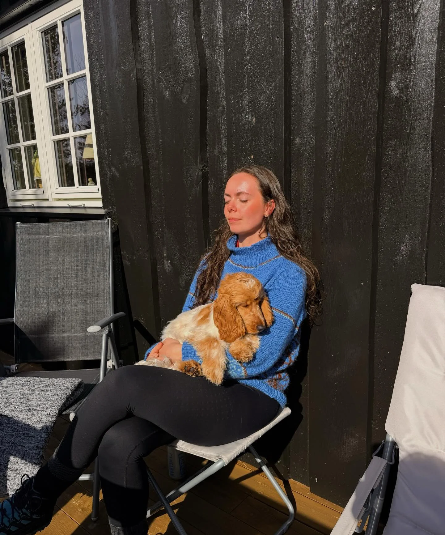 How pretty is this shade of blue 💙 

Yarn from @skappeloslo 🩵