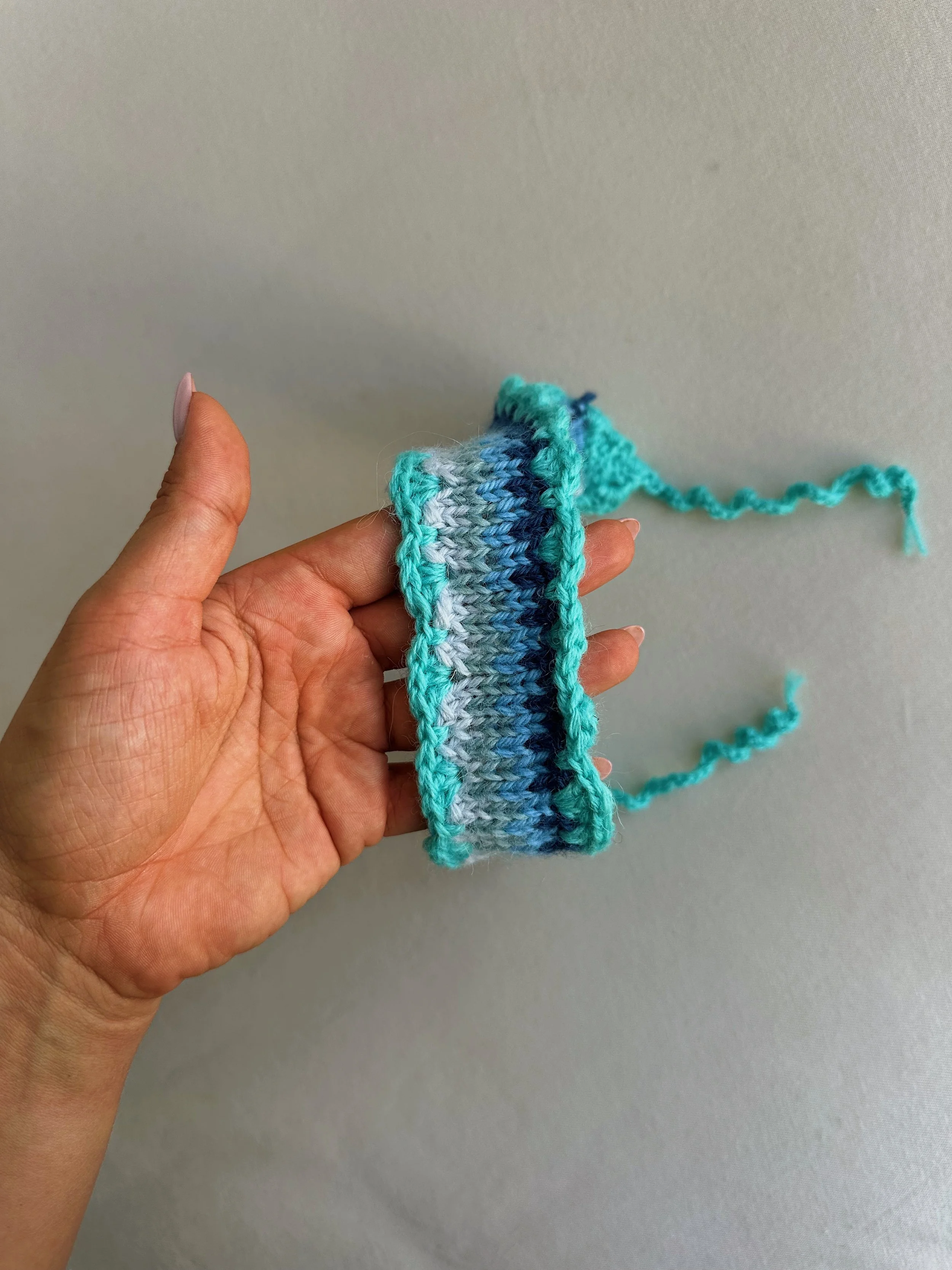 Blue headband