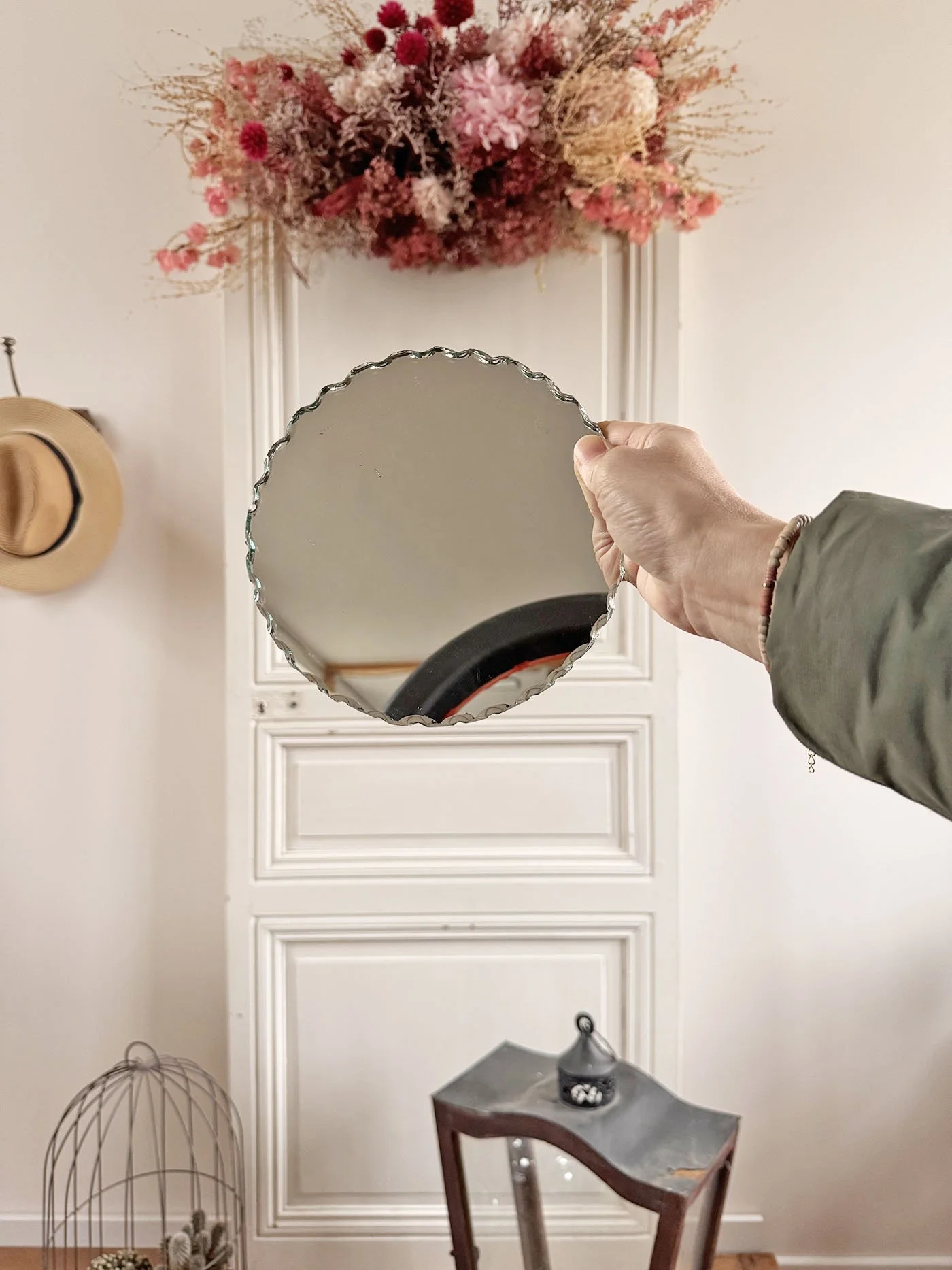 Miroir ciselé Jean-Guy