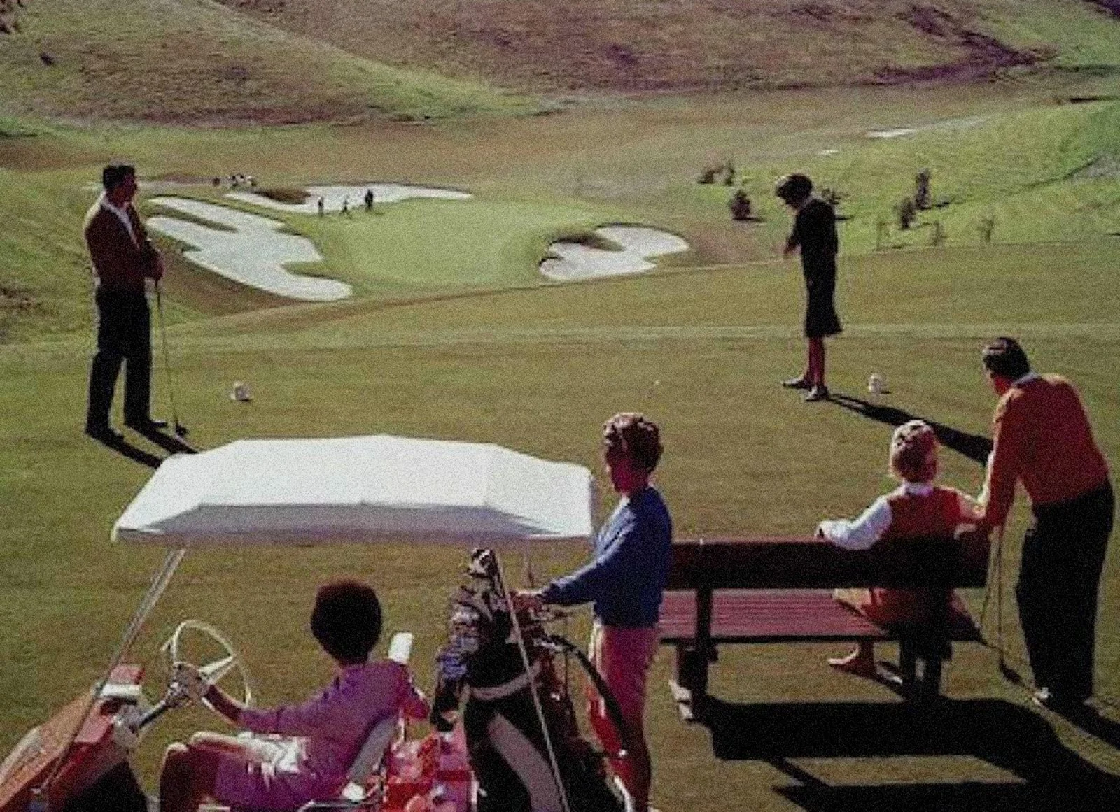 1967 Hole six, originally number fifteen