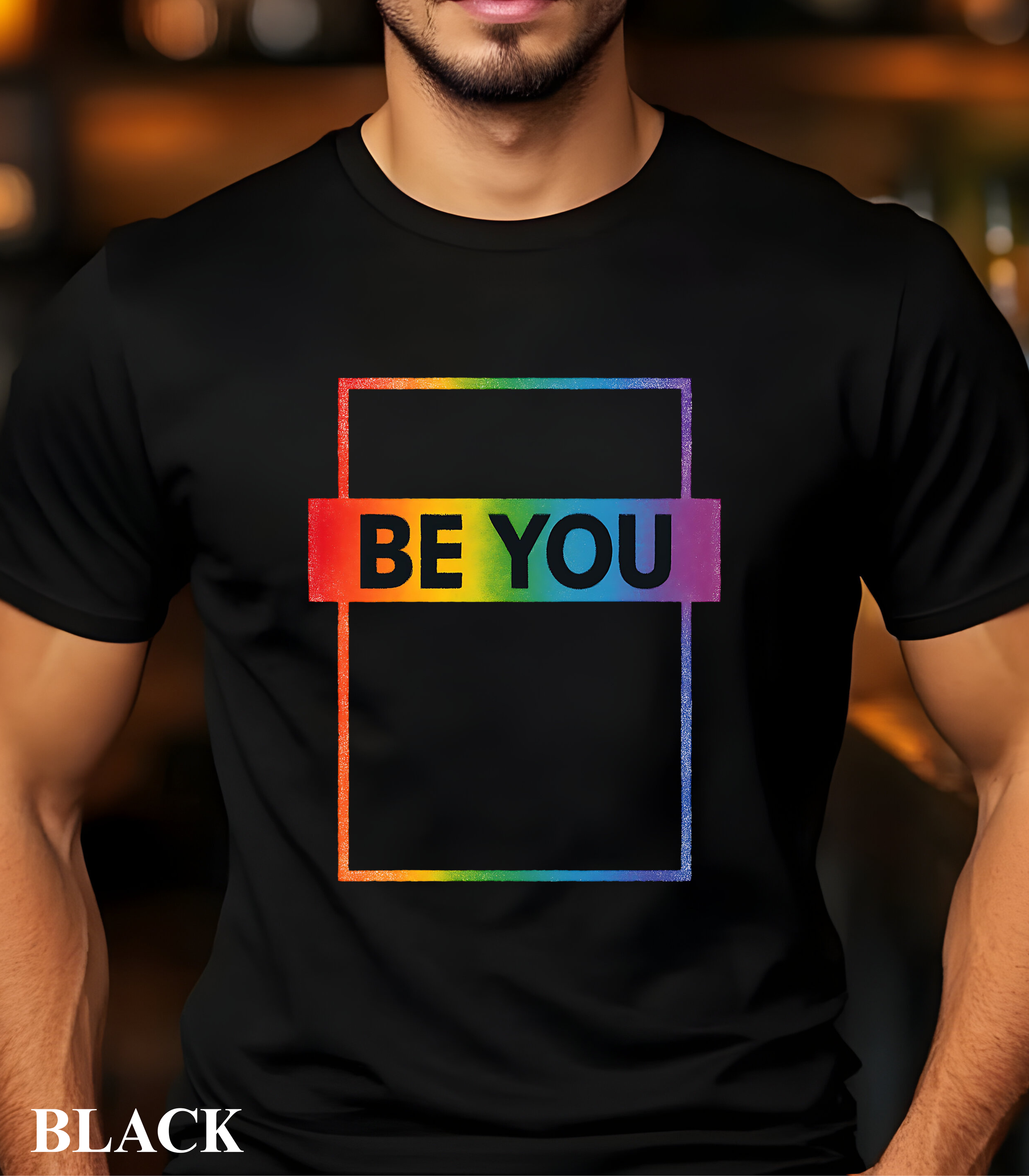 Retro Vintage LGBT Pride Rainbow Be You T-Shirt, Equal Rights Shirt, Pride Month Shirt, LGBTQ+ Shirt, LGBTQ+ Gifts, Be You Shirt, Gay Pride