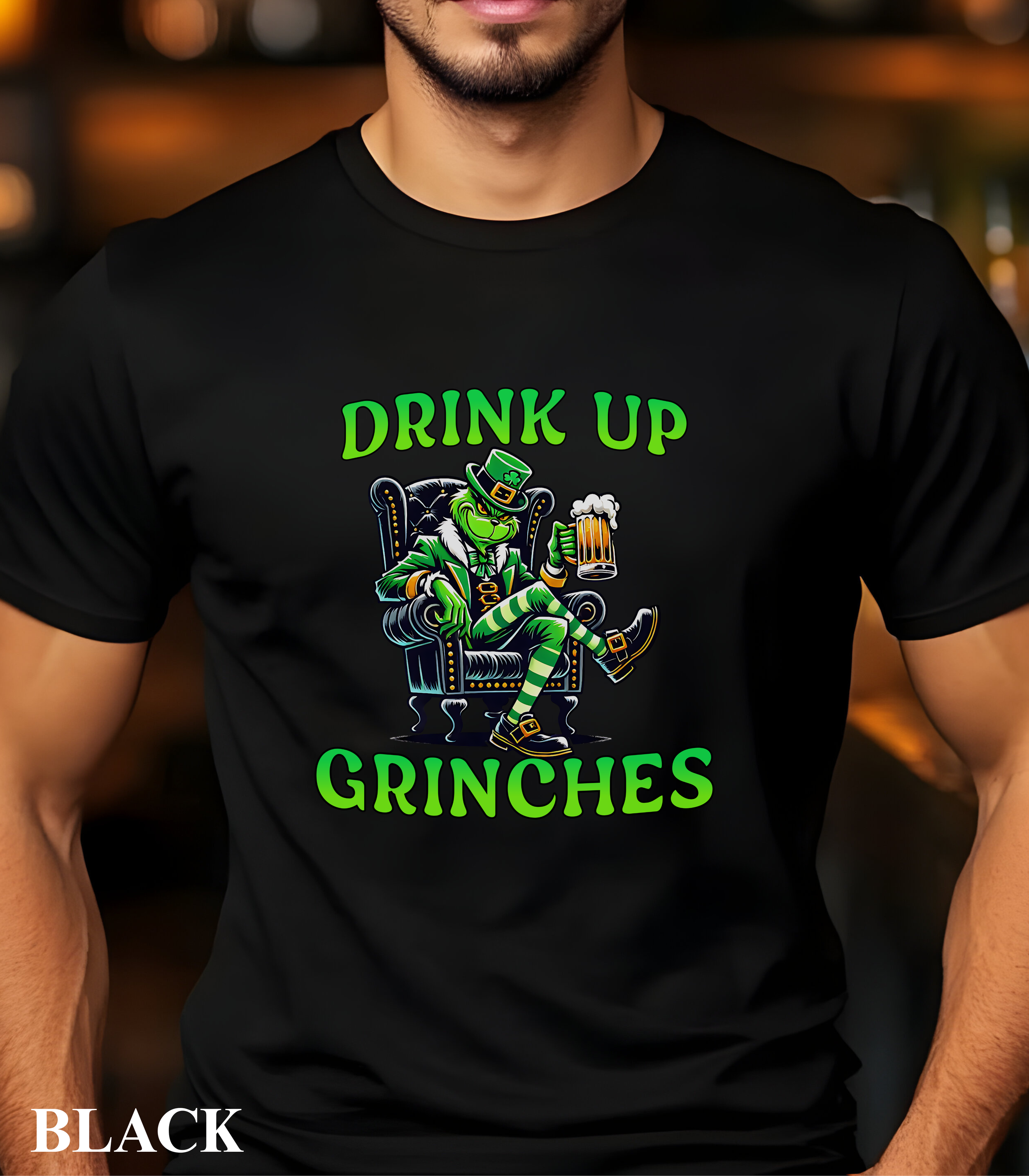 Drink Up Grinches St Patrick’s Day Shirt | Funny Irish Drinking Tee | Leprechaun Beer Shirt | St Paddy’s Party T-Shirt