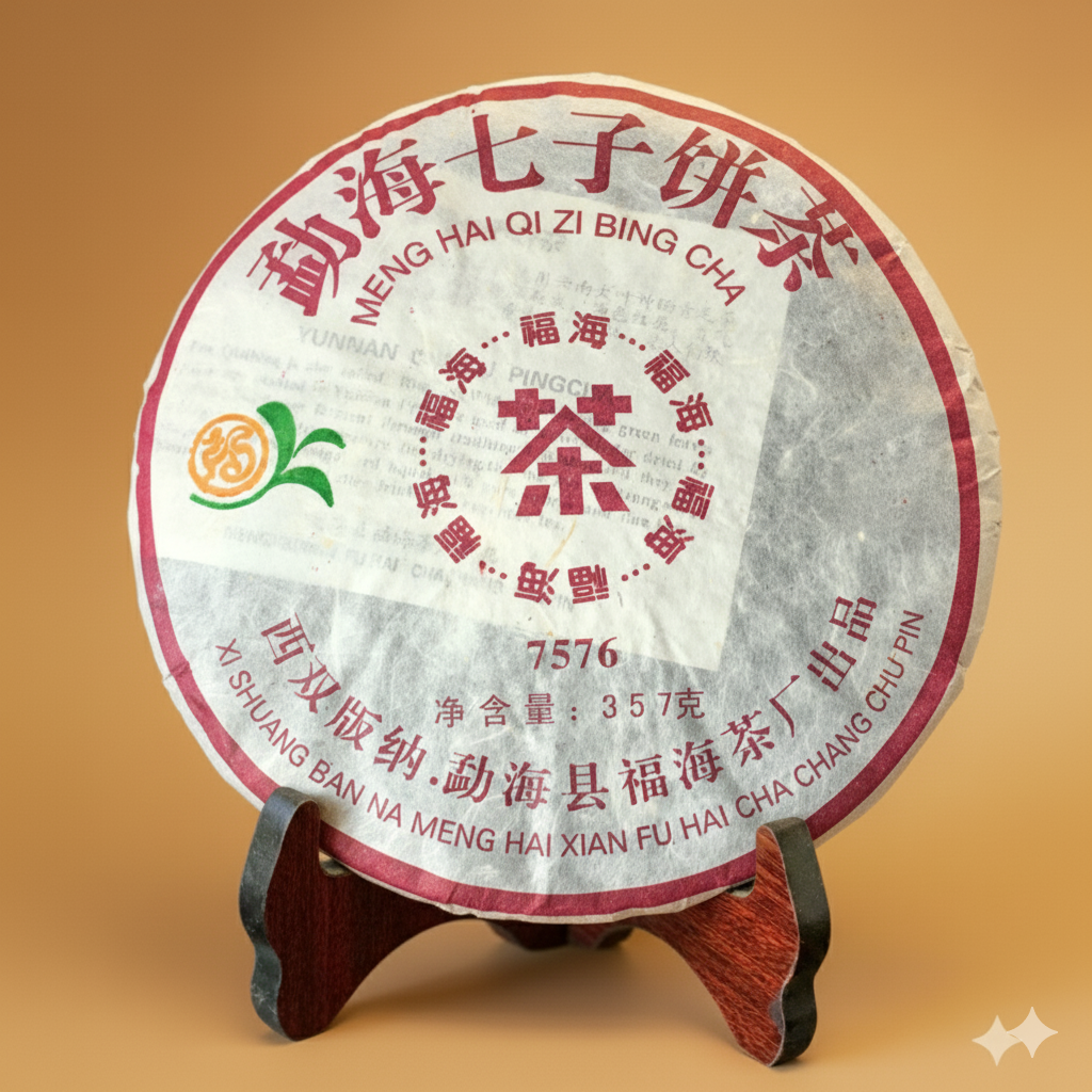 Chitsu Pingcha récolte de 2009, Pu-Erh Cuit 357g