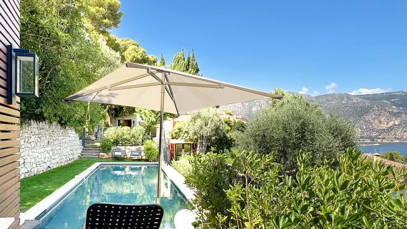 private sea view luxury villa with pool on Cap Ferrat on the French Riviera — AZUR ESTATE collection