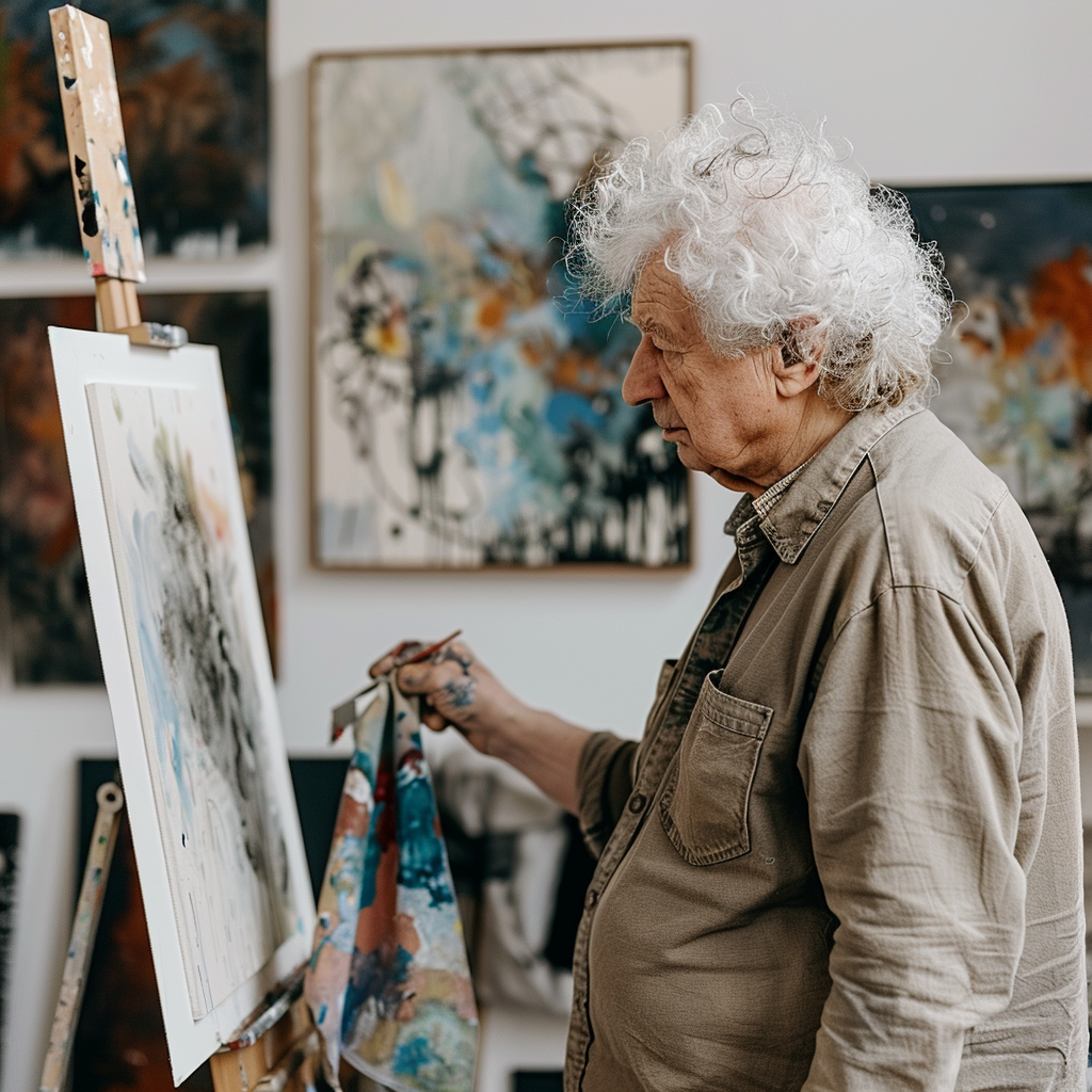 Der Künstler und seine Liebe