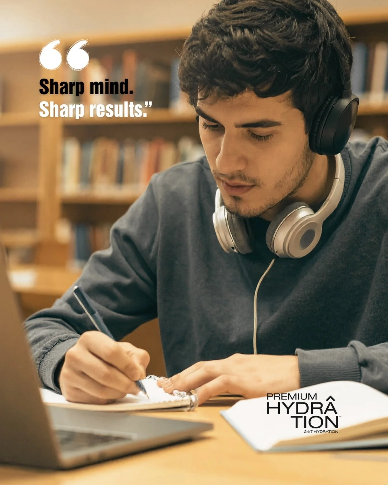 Sharp mind. Sharp results.

Peak mental performance requires peak hydration. 572mg chloride keeps you at the top of your game.

24/7 HYDRATION.
You deserve to feel this good.

Pre-order now @ premiumhydrationlifestyle.com
#PremiumHydration #SharpMind