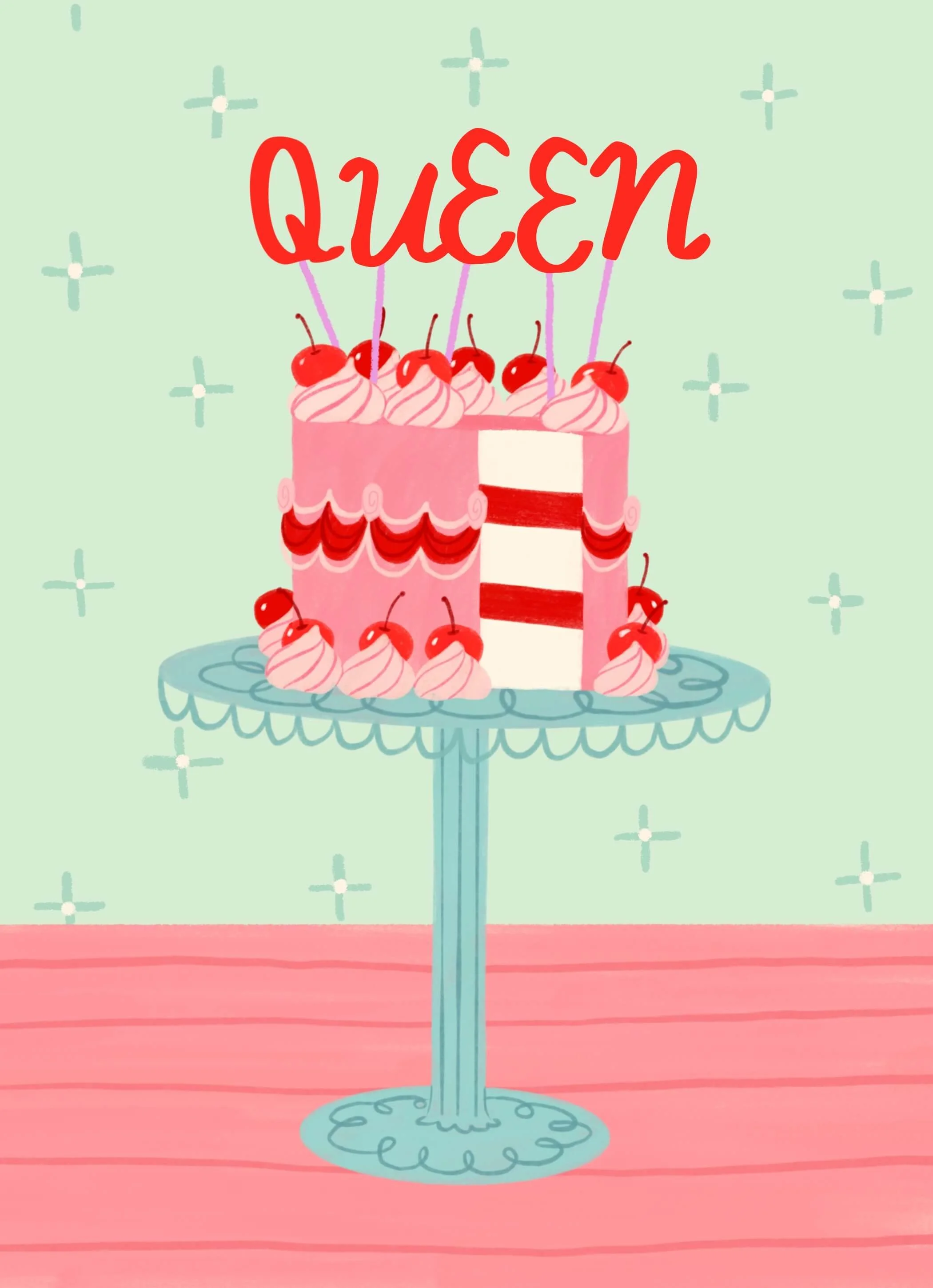 Birthday Queen - Front