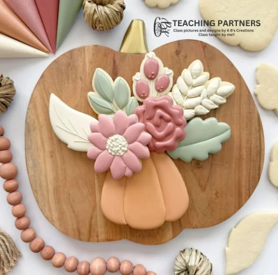 Pumpkin Bouquet Cookie Decorating Class