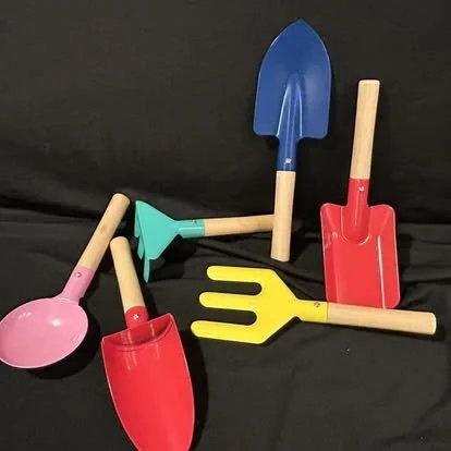 Kids' Vibrant Gardening Tool Set
