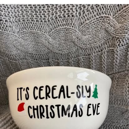 Cereal-sly Christmas Eve Bowl