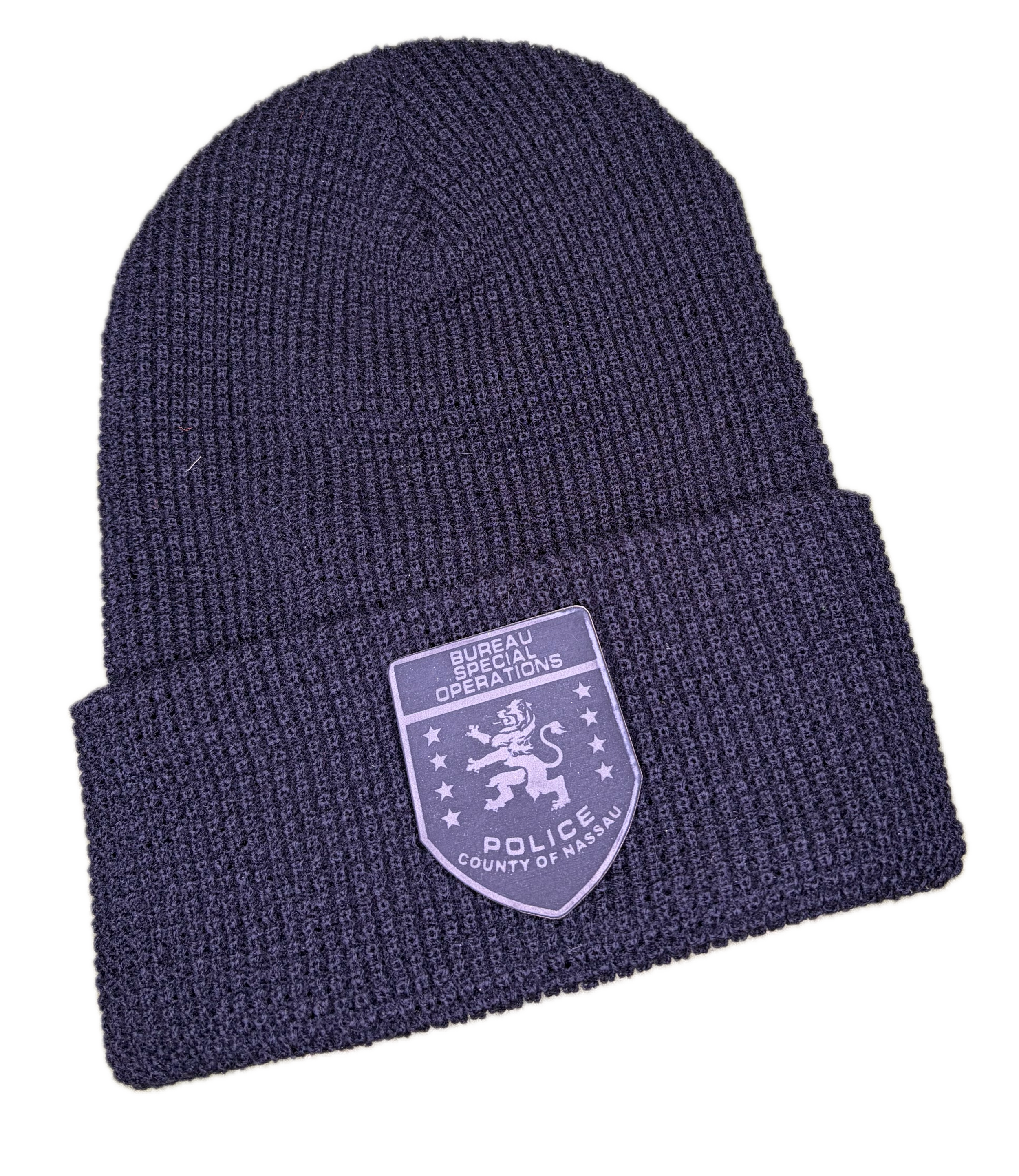 BSO Waffle Cuffed Beanie