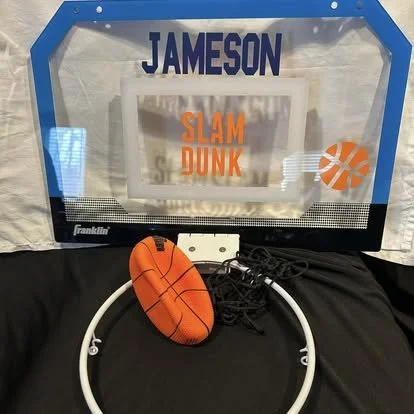 Slam Dunk Over-the-Door Mini Basketball Hoop
