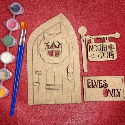 DIY Elf Door Painting Kit