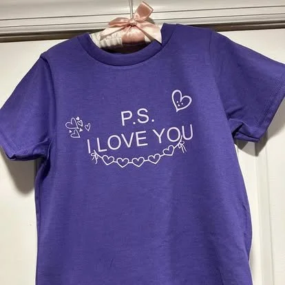 Ps I love you with hearts apparel